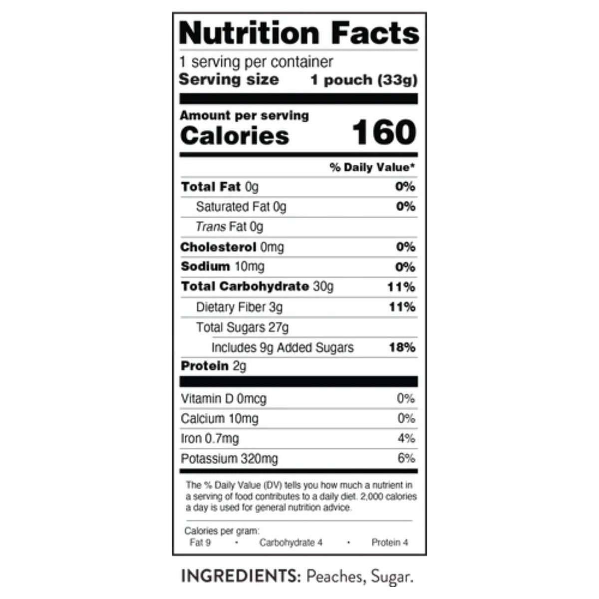 ReadyWise Single Serve Simple Kitchen Peaches