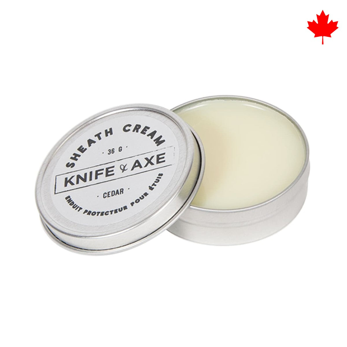 Knife & Axe Sheath Cream Cedar 36g