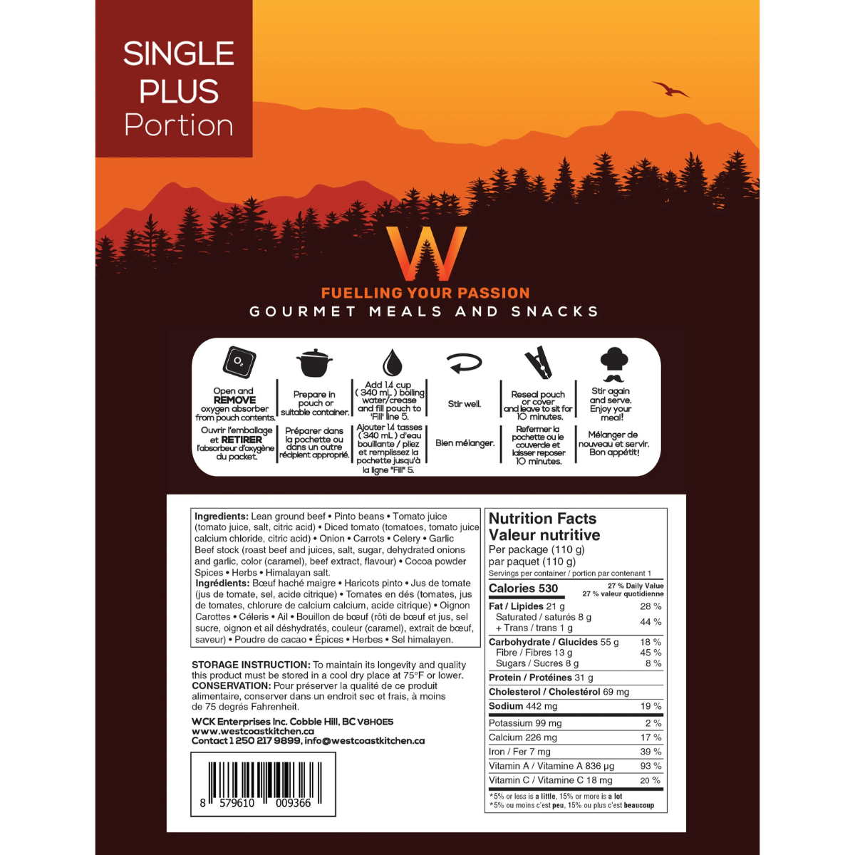 West Coast Kitchen Chili Con Carne