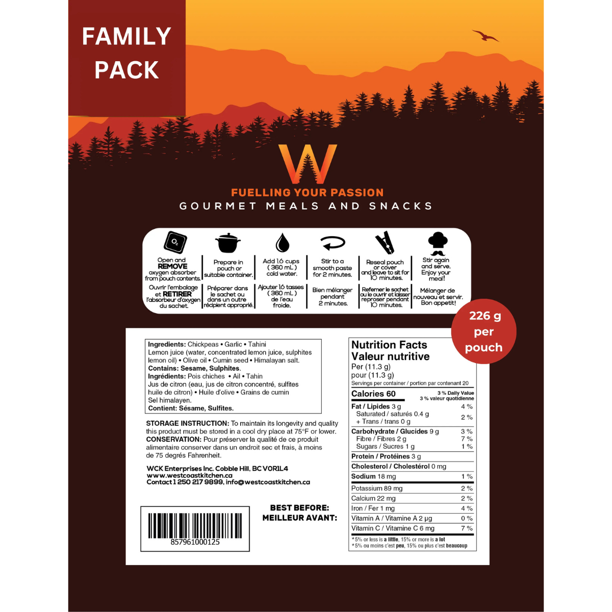 West Coast Kitchen Hummus