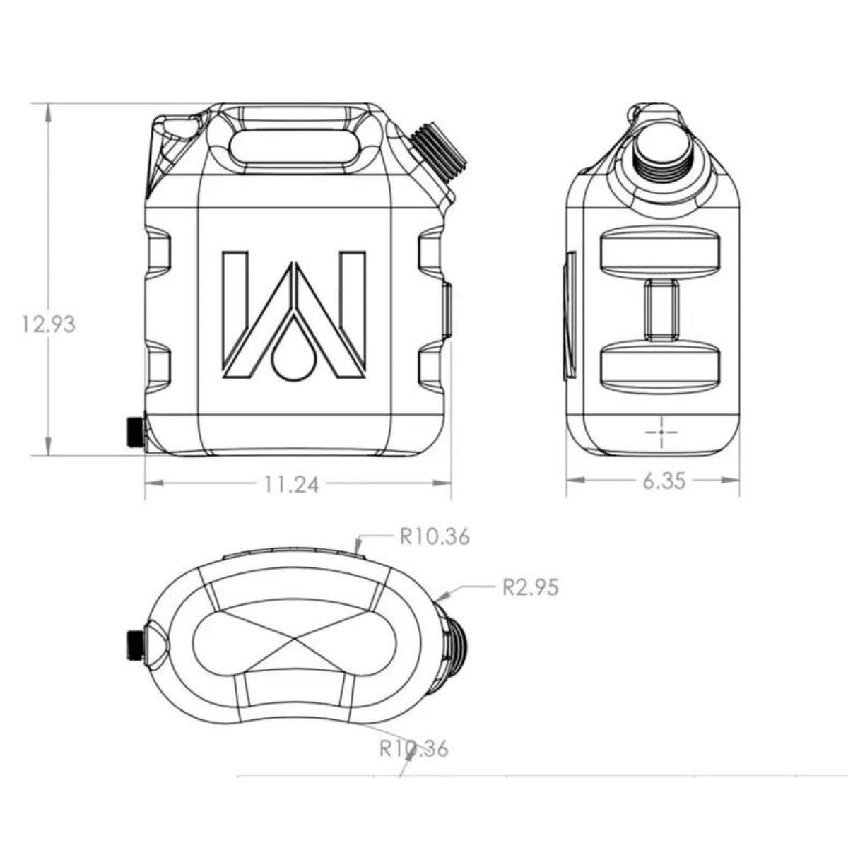 WaterPORT 2.0 Gallon Water Tank