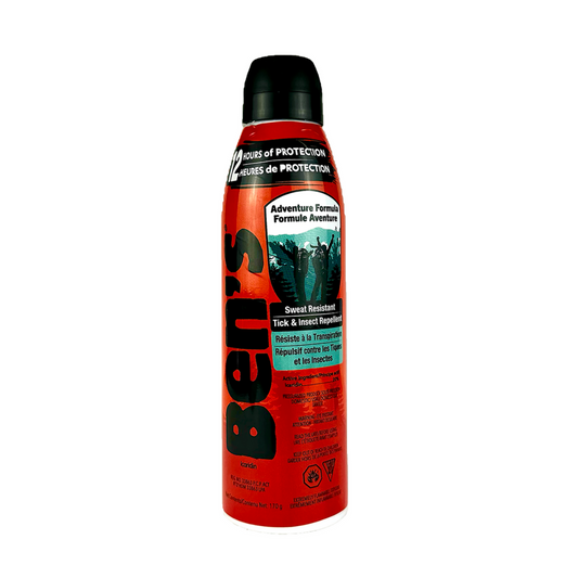 Ben's Adventure Formula 170g Sweat Resistant Tick and Insect Repellent