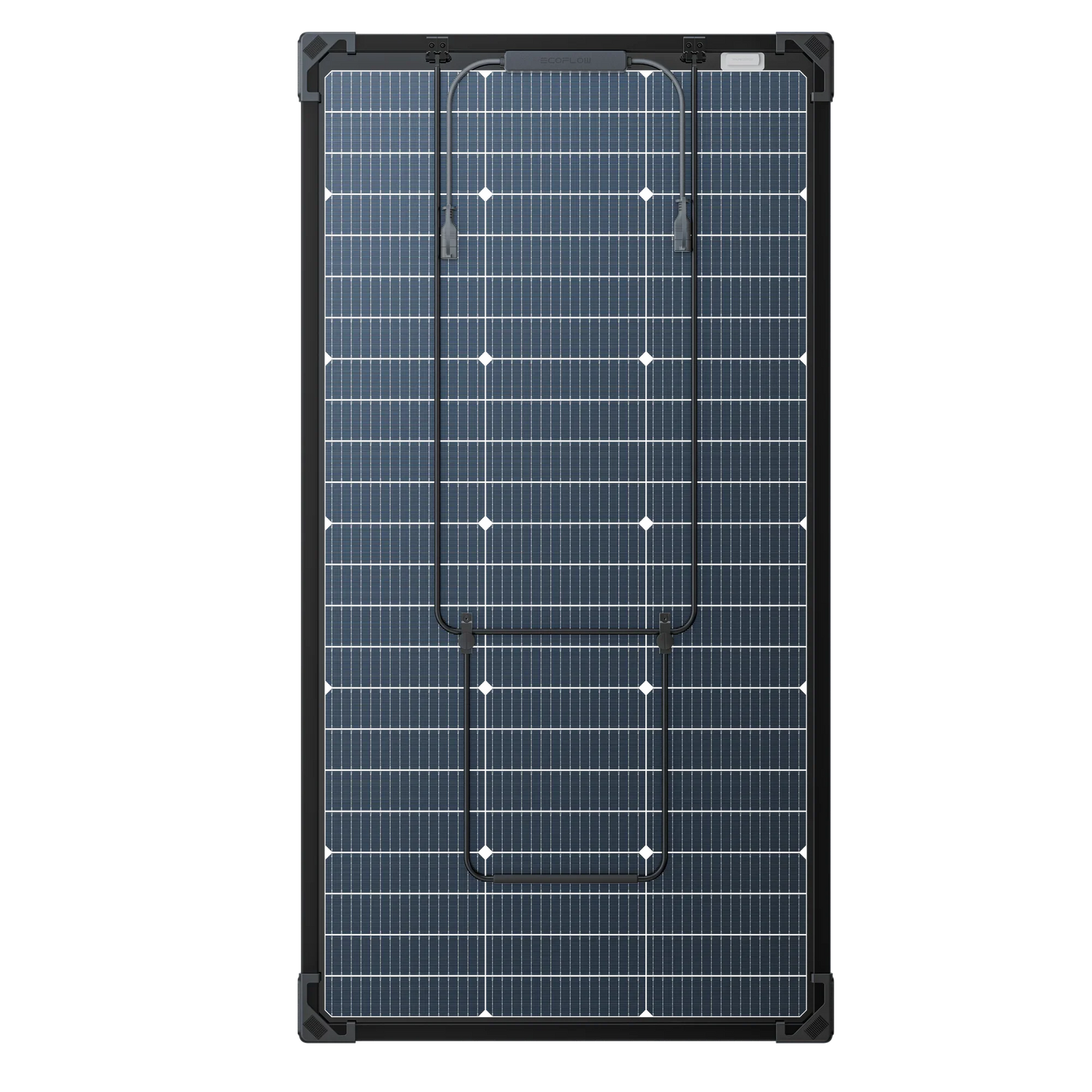 EcoFlow 500W Solar Kit rear view single