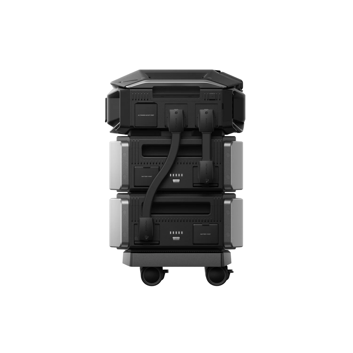 EcoFlow Delta Pro Ultra X rear view ports view