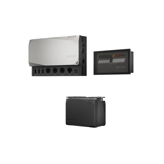 EcoFlow Power Kits 2kWh prepared kit front view view of modular home power system.