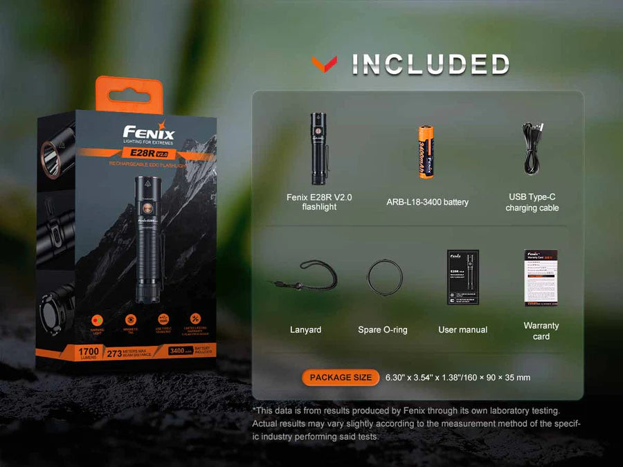 Fenix E28R V2.0 LED Flashlight