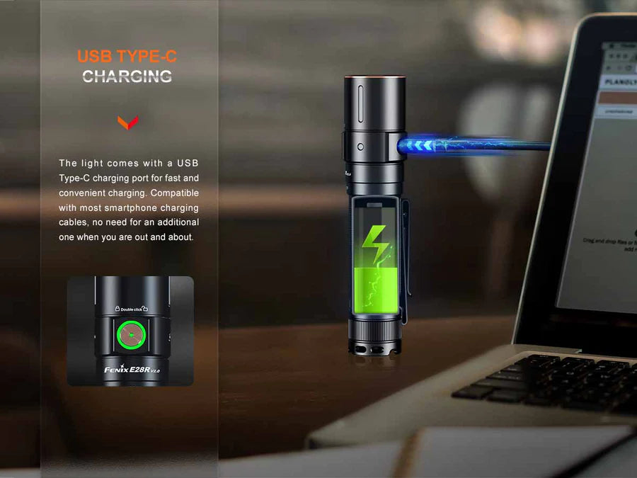 Fenix E28R V2.0 LED Flashlight