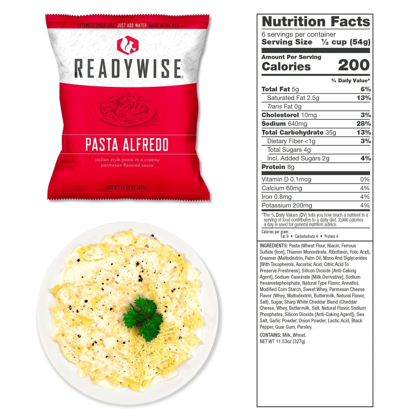 ReadyWise 120 Serving Entrée Only Grab and Go Bucket (2025)