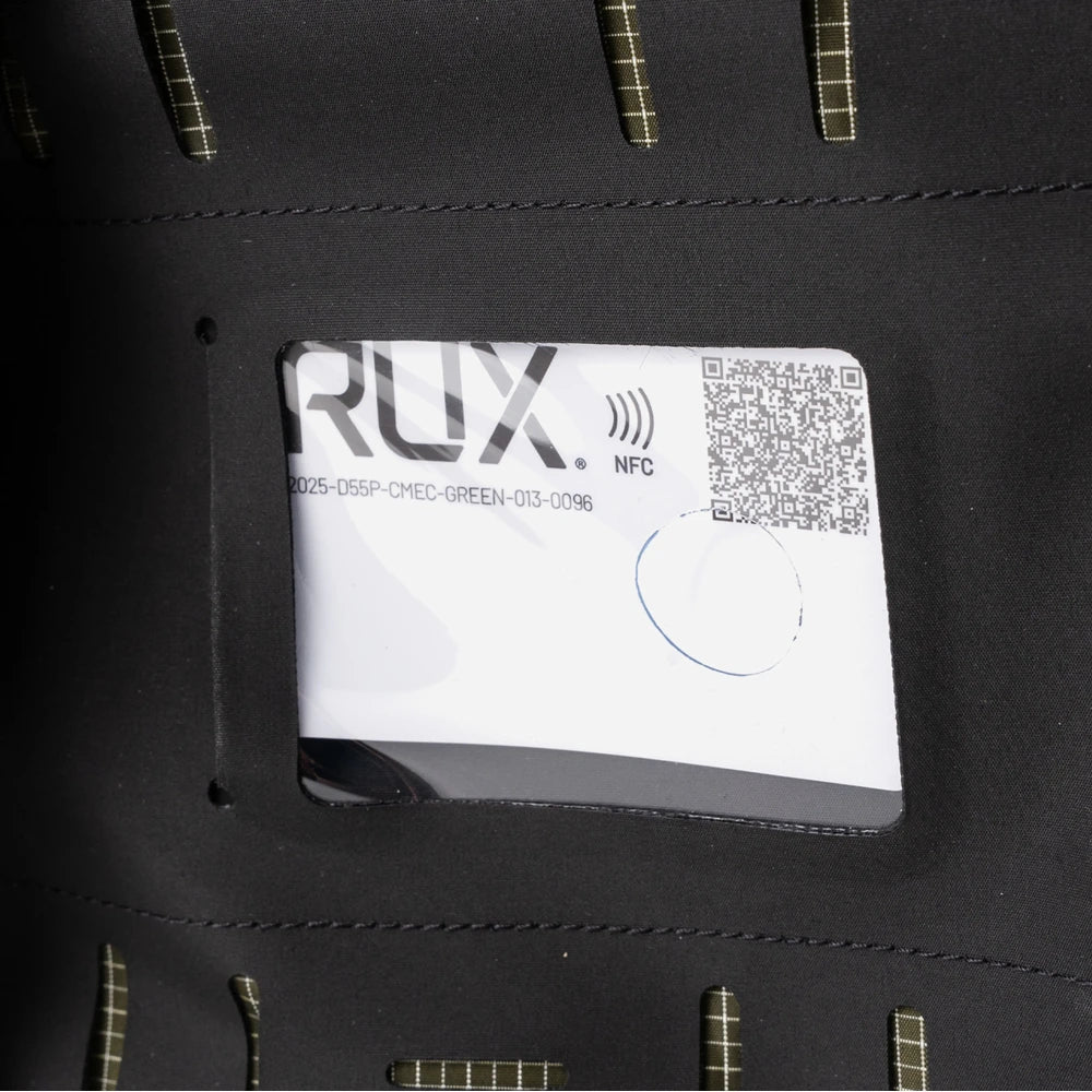 RUX 55L Duffle Box nfc tag detail