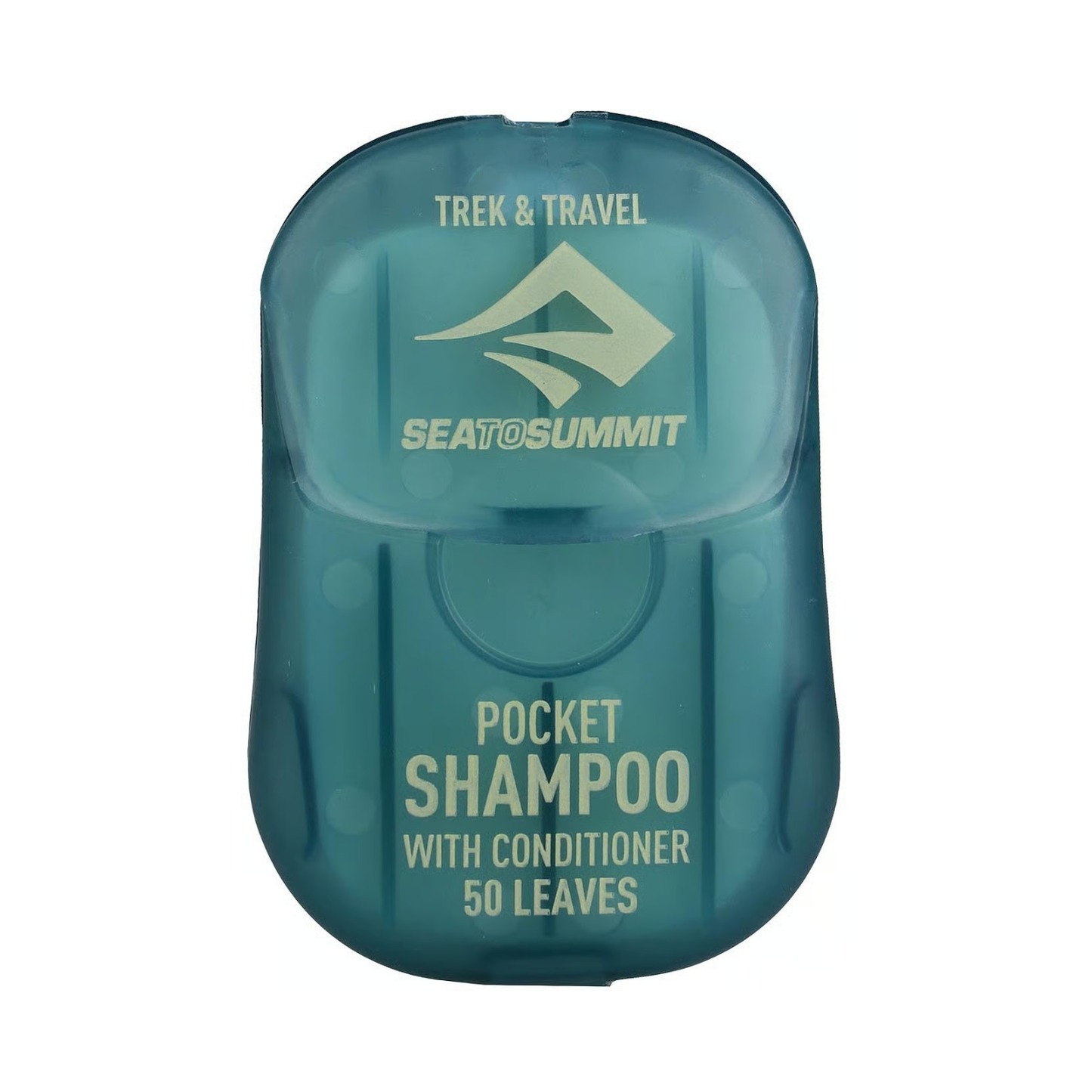 Sea to Summit Trek and Travel Pocket Conditioning Shampoo with 50 leaves, compact biodegradable travel shampoo for camping and backpacking