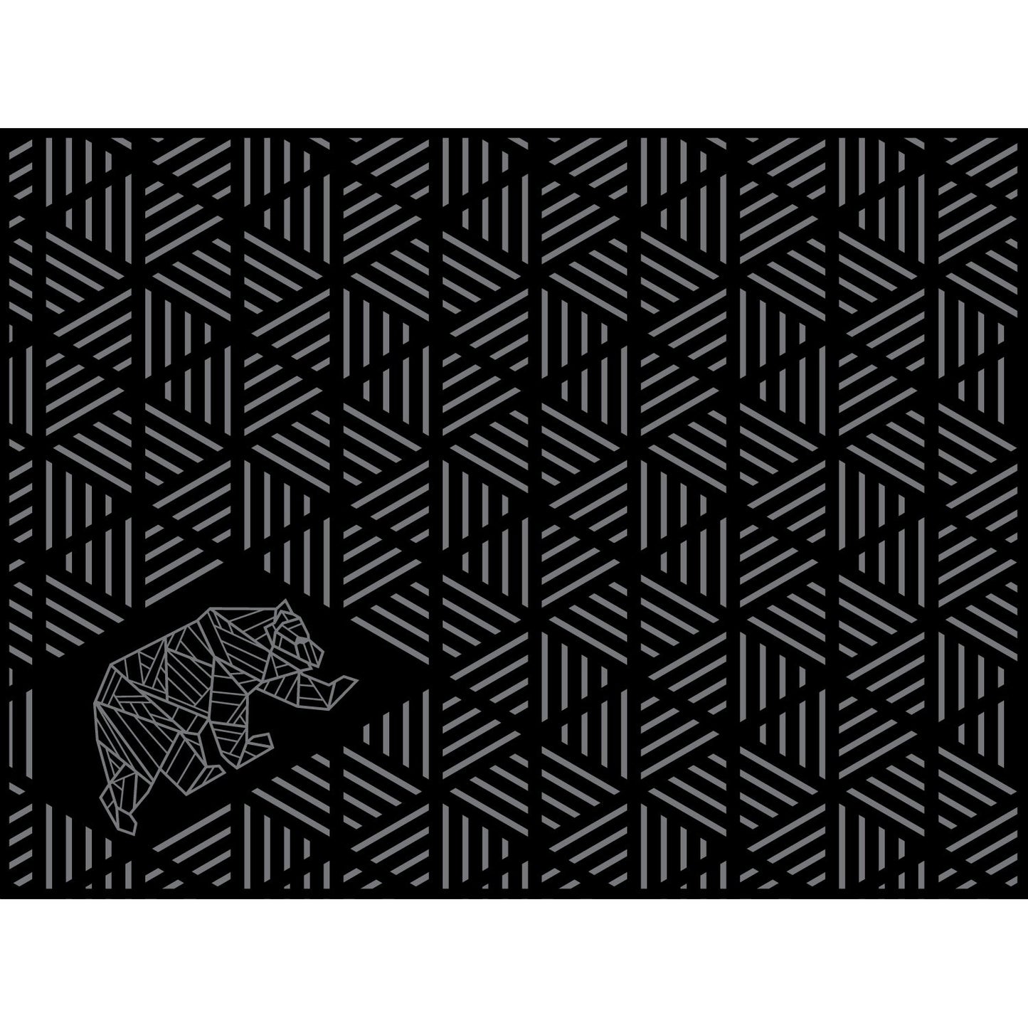 Kuma Outdoor Mat - Striped Peaks