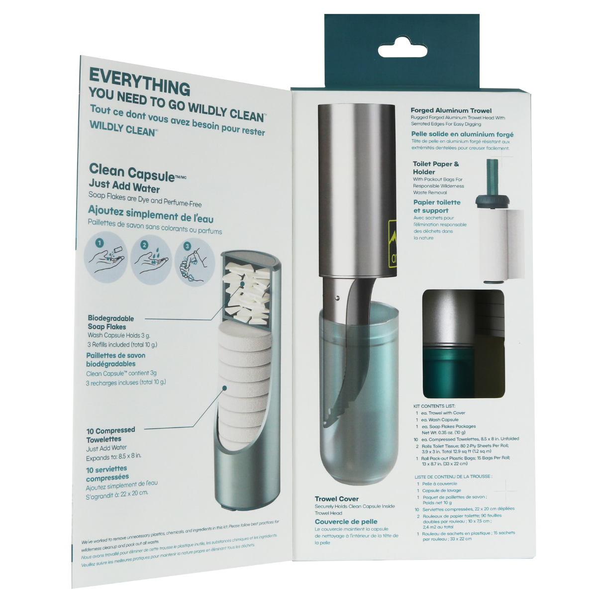 Adventure Ready Trowel Toilet Kit