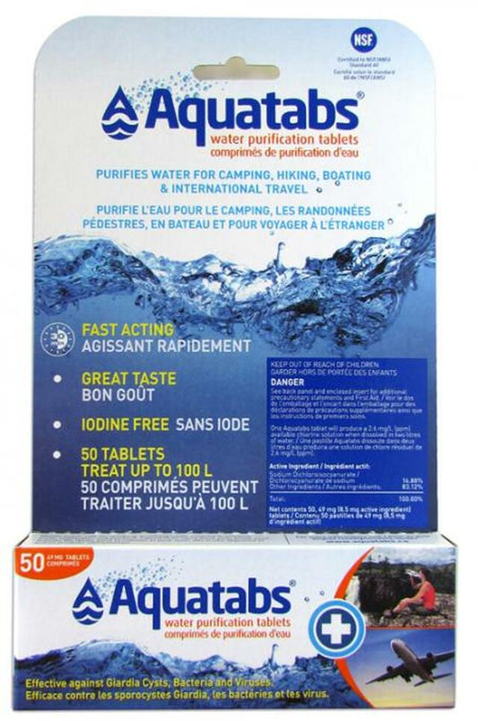 AquaTabs Aquatabs 50 Pack  - 1L Tabs