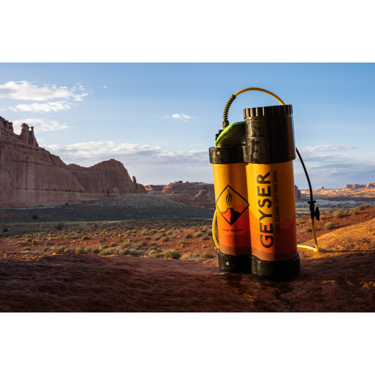 Geyser Portable Shower System - Heated