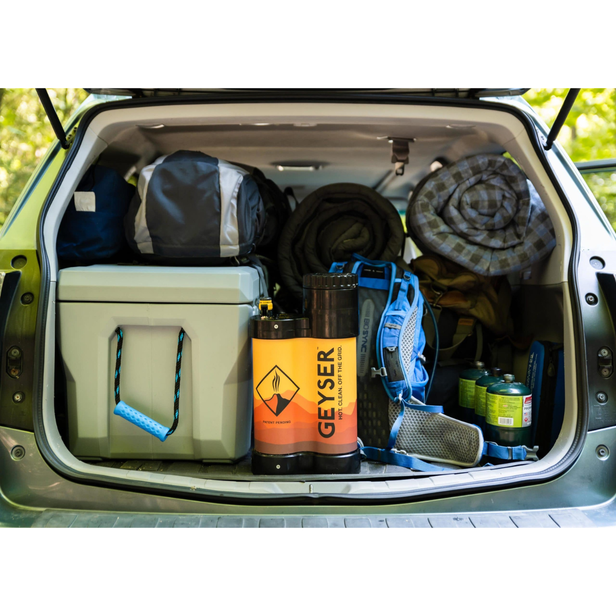 Geyser Portable Shower System - Heated