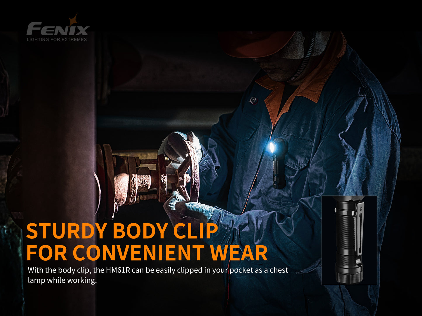 Fenix HM61R Combo Headlamp / Flashlight