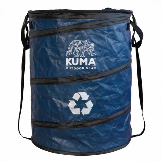 Kuma Pop Up Recycle Bin-Blue