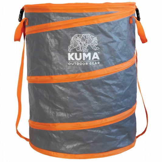 Kuma Pop Up Waste Bin-Graphite/Orange