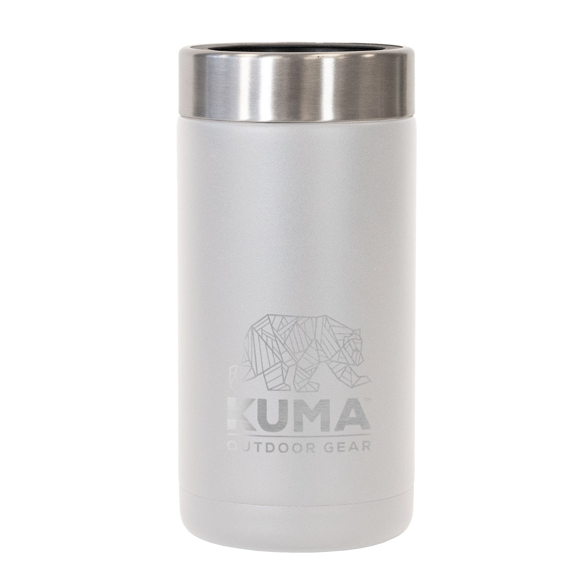 Kuma Tall Can Coozie-White