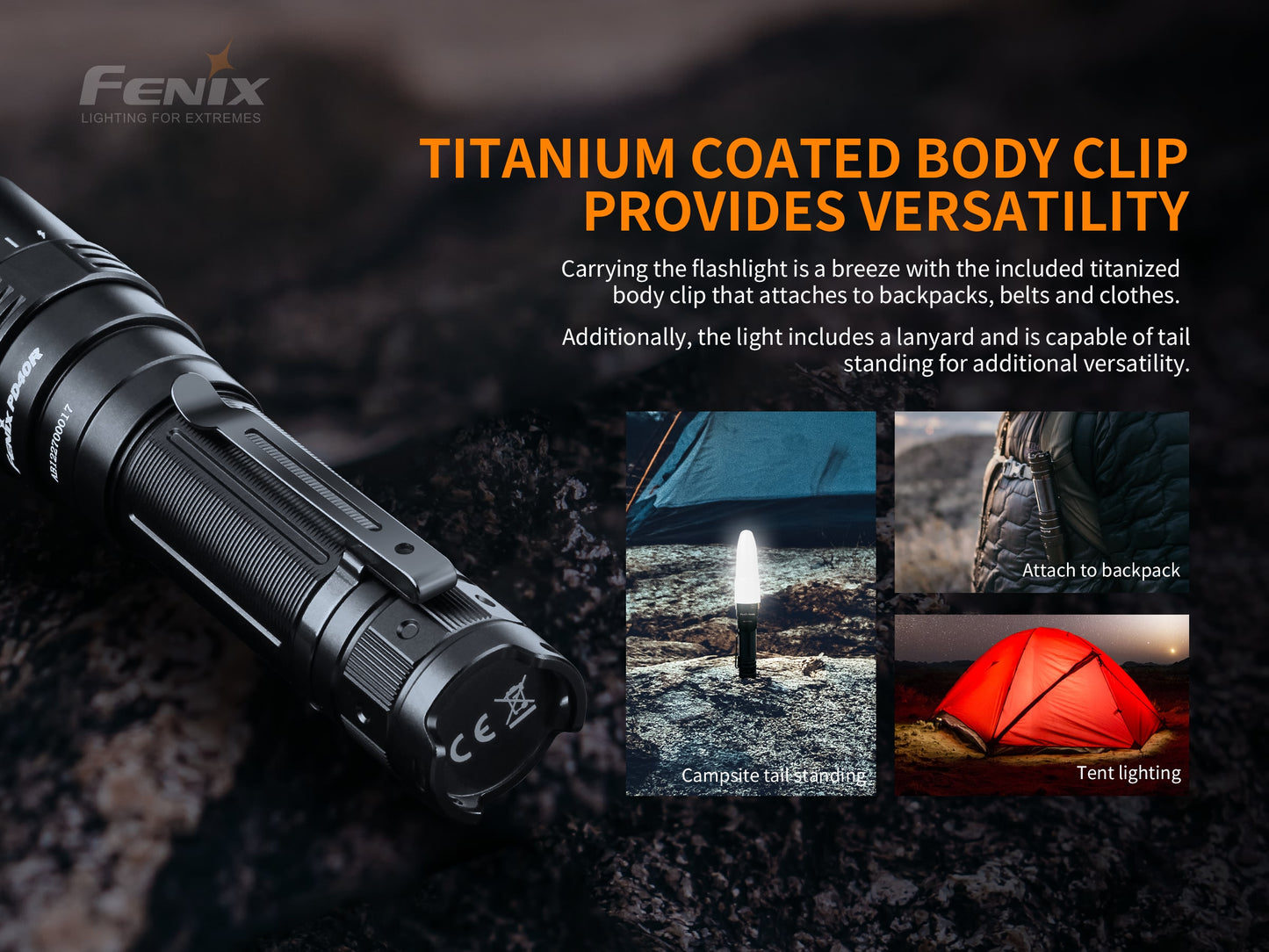 Fenix PD40R V2.0 Flashlight