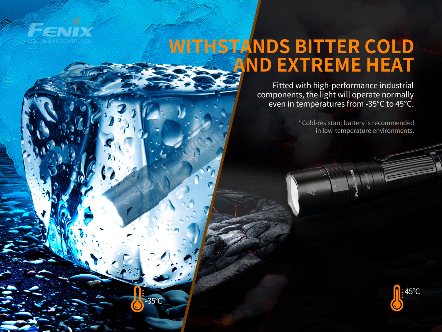 Fenix PD40R V2.0 Flashlight