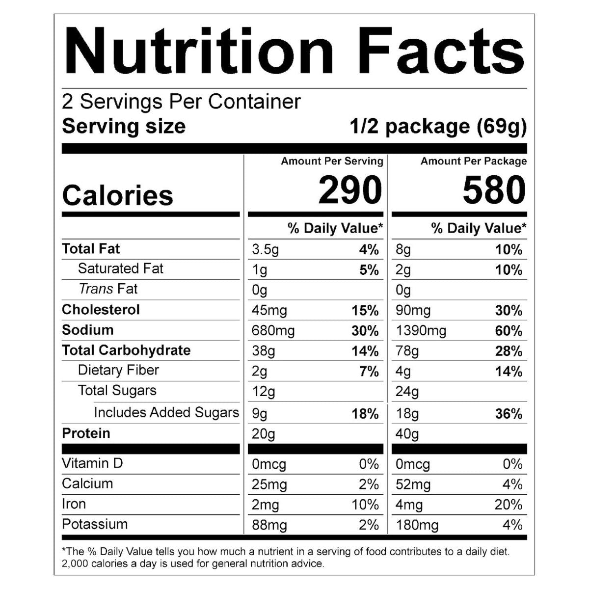 Peak Refuel Chicken Teriyaki Rice Meal