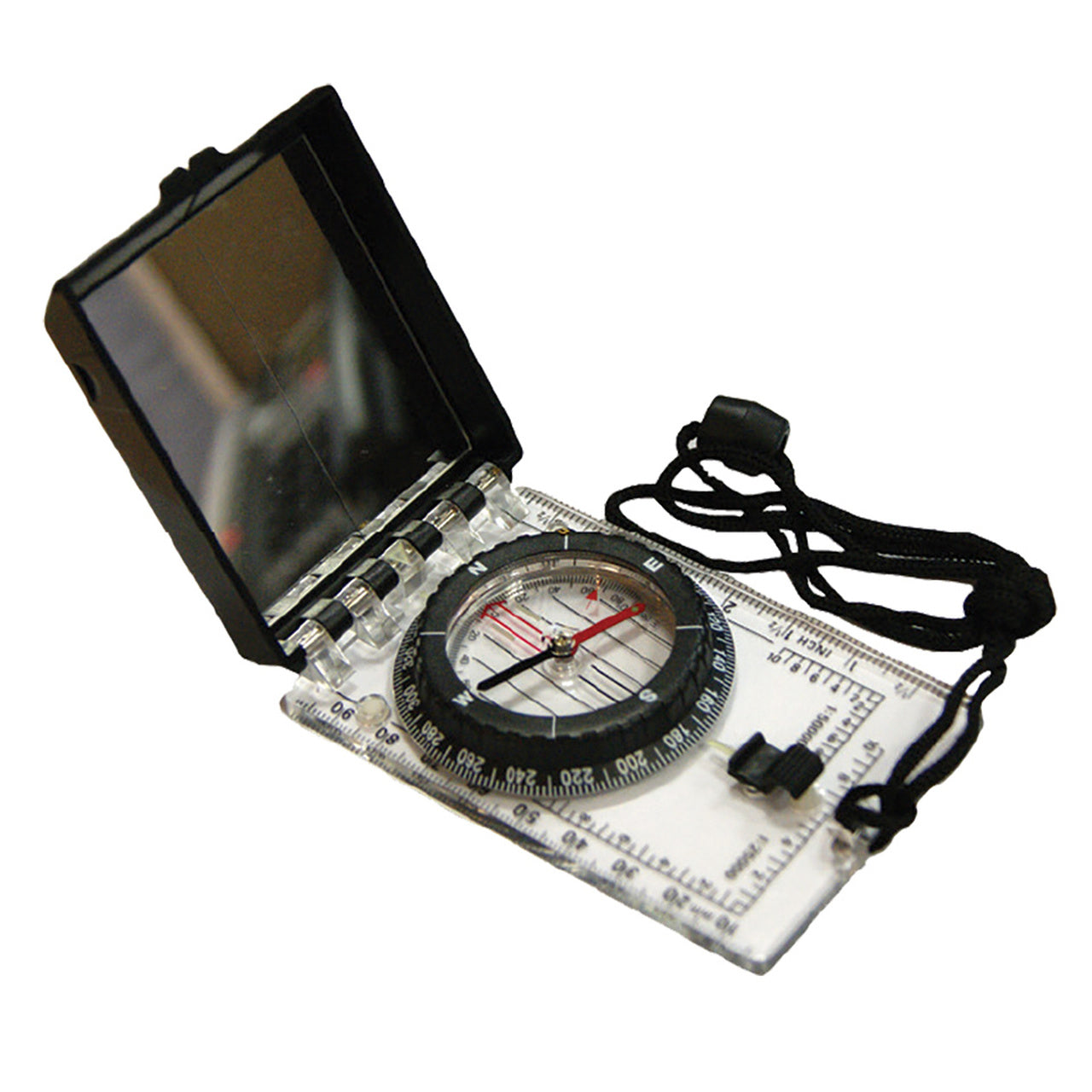 Ultimate Survival ADJ Declination Folding Map Compass