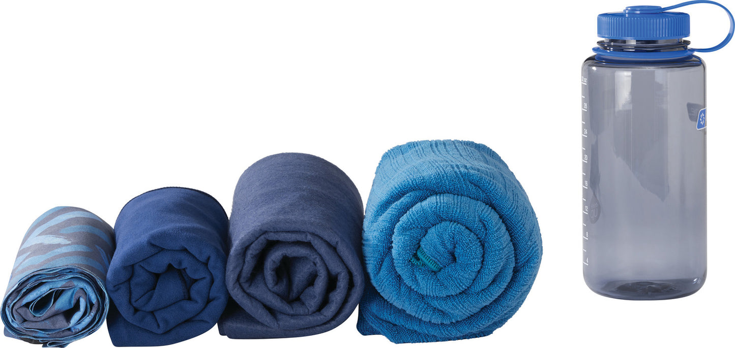 PackTowl Personal Beach Towel - Midnight Blue