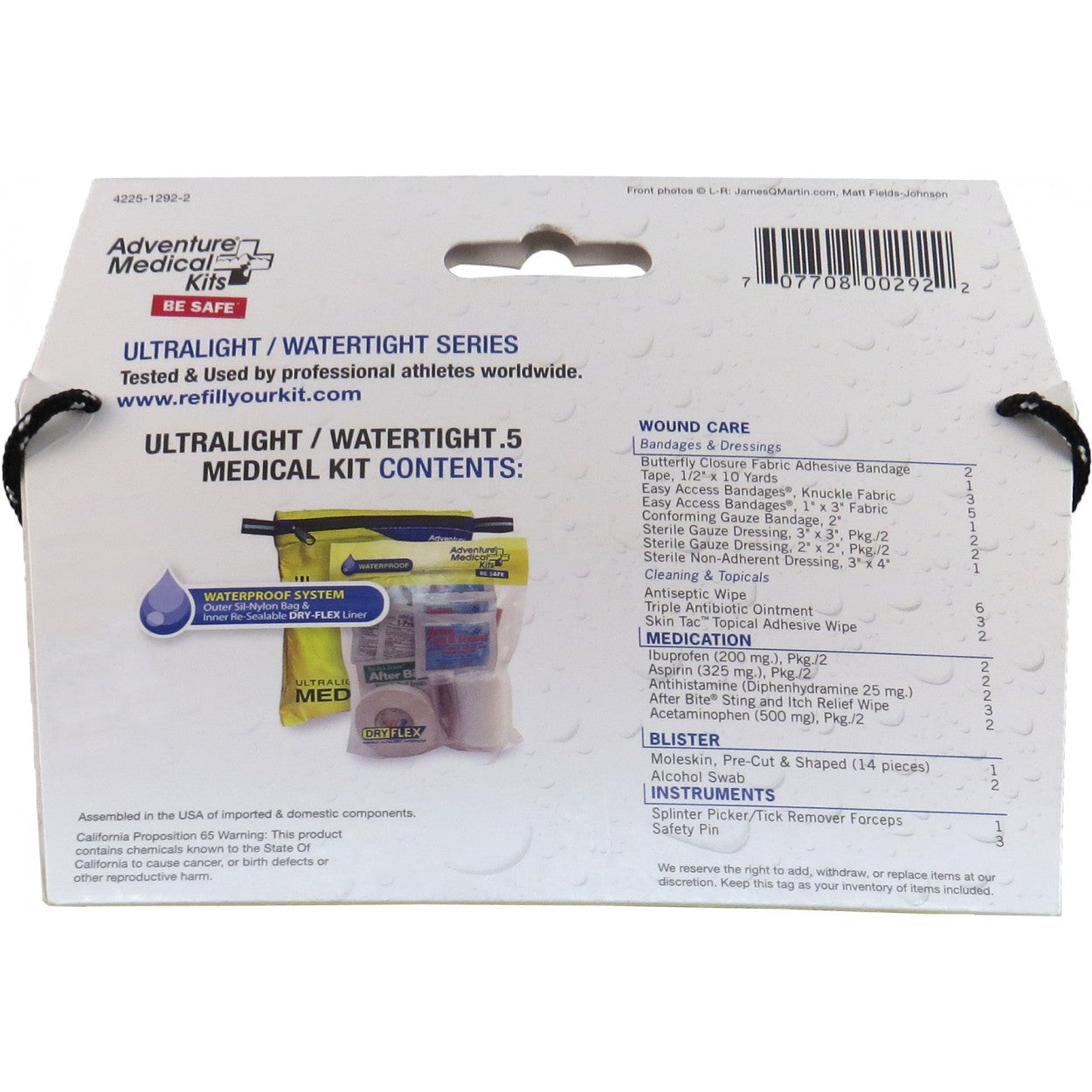 Adventure Medical Kit - Ultralight Medical Kit .5 First Aid Kit