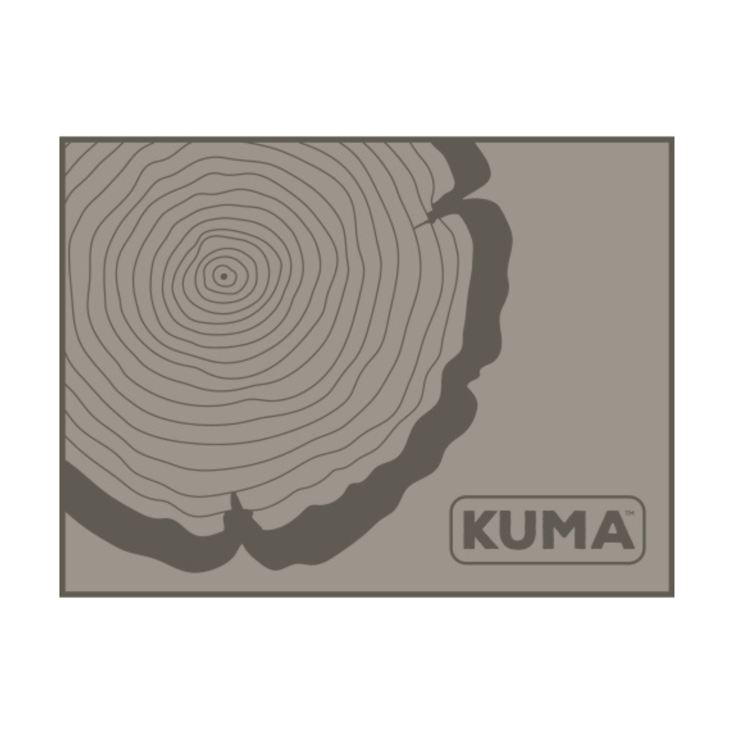 Kuma Outdoor Mat - Wood Chip