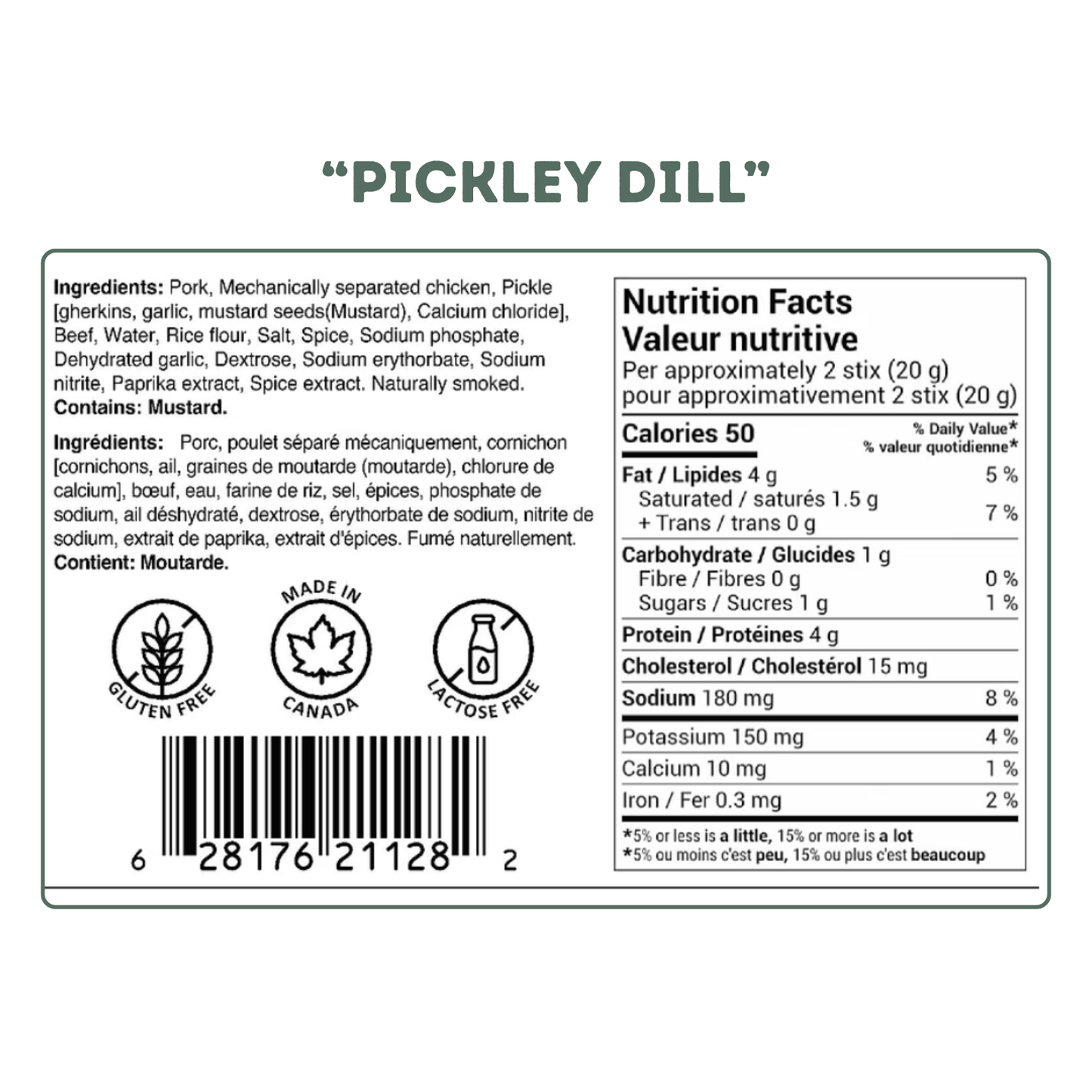 Cowboy's Caviar Mini Stix Pepps - 250g