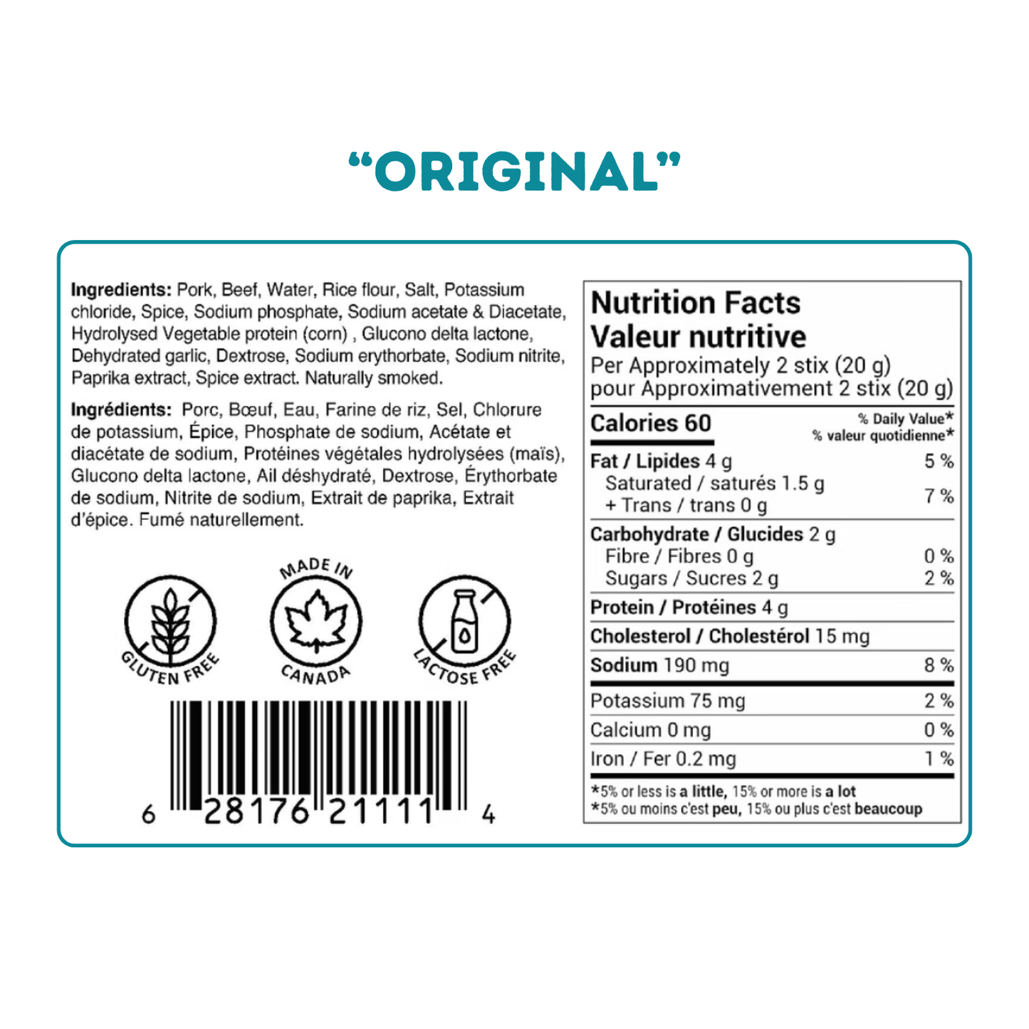 Cowboy's Caviar Mini Stix Pepps - 250g