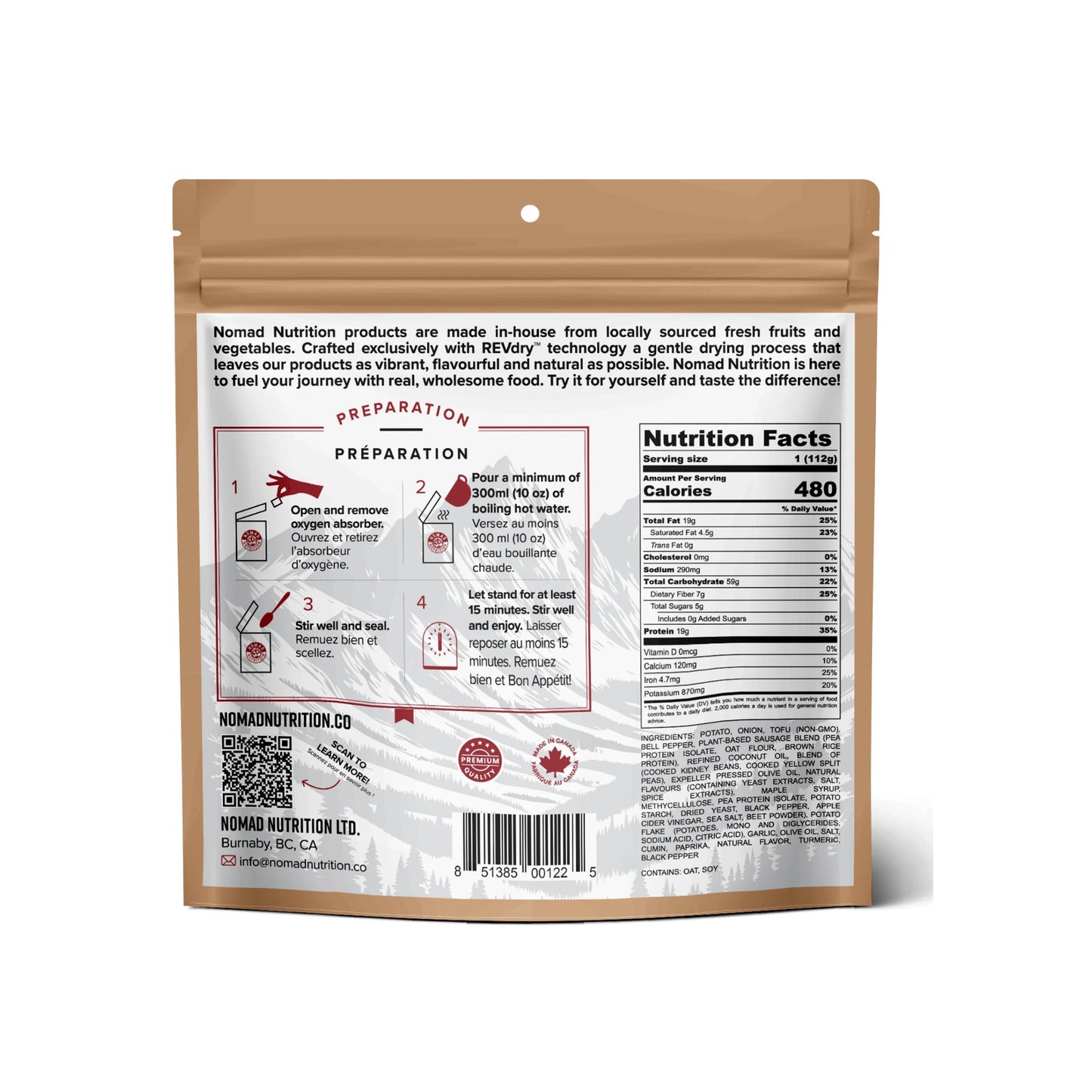 Nomad Nutrition Southwest Breakfast Skillet