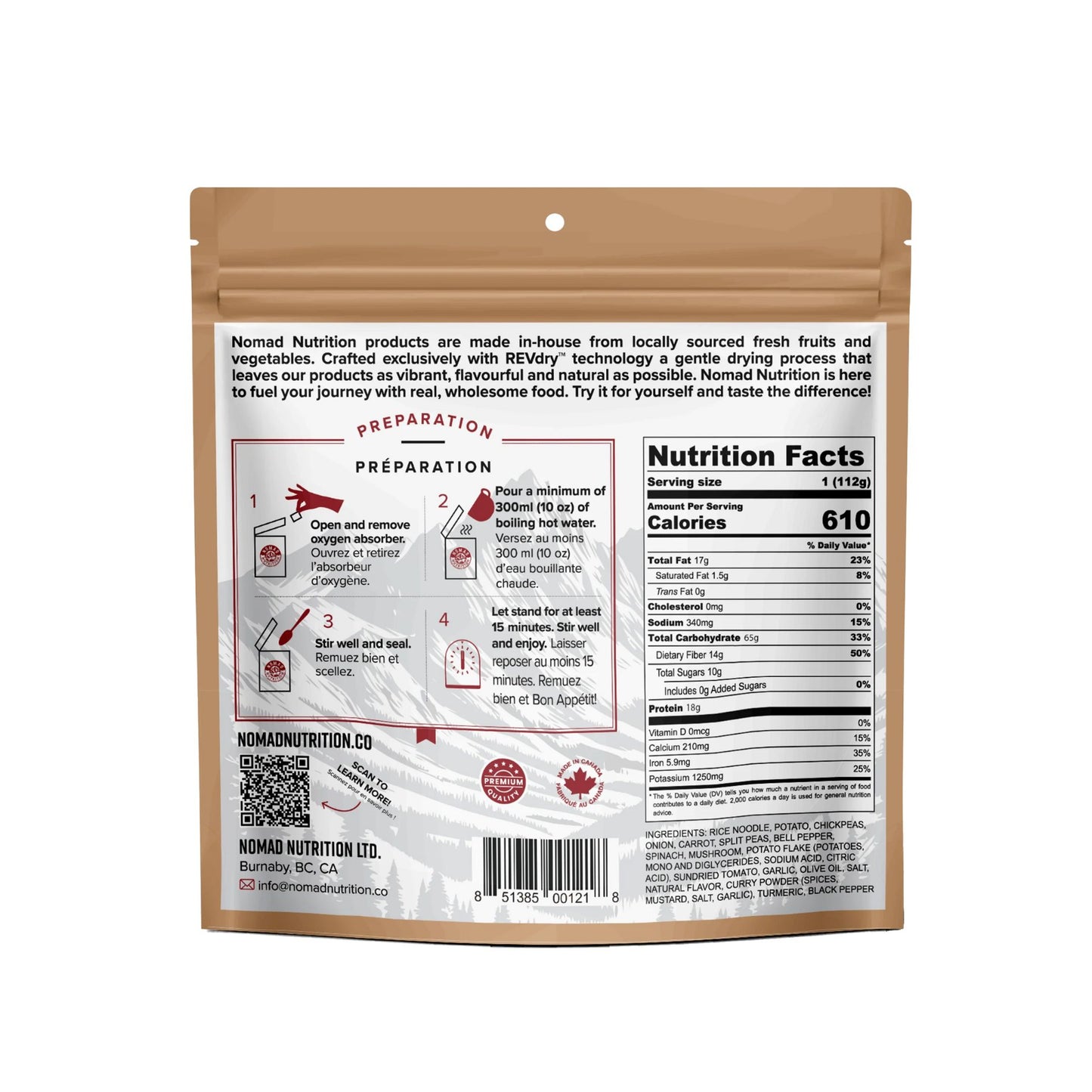 Nomad Nutrition Irish Shepherd's Pie