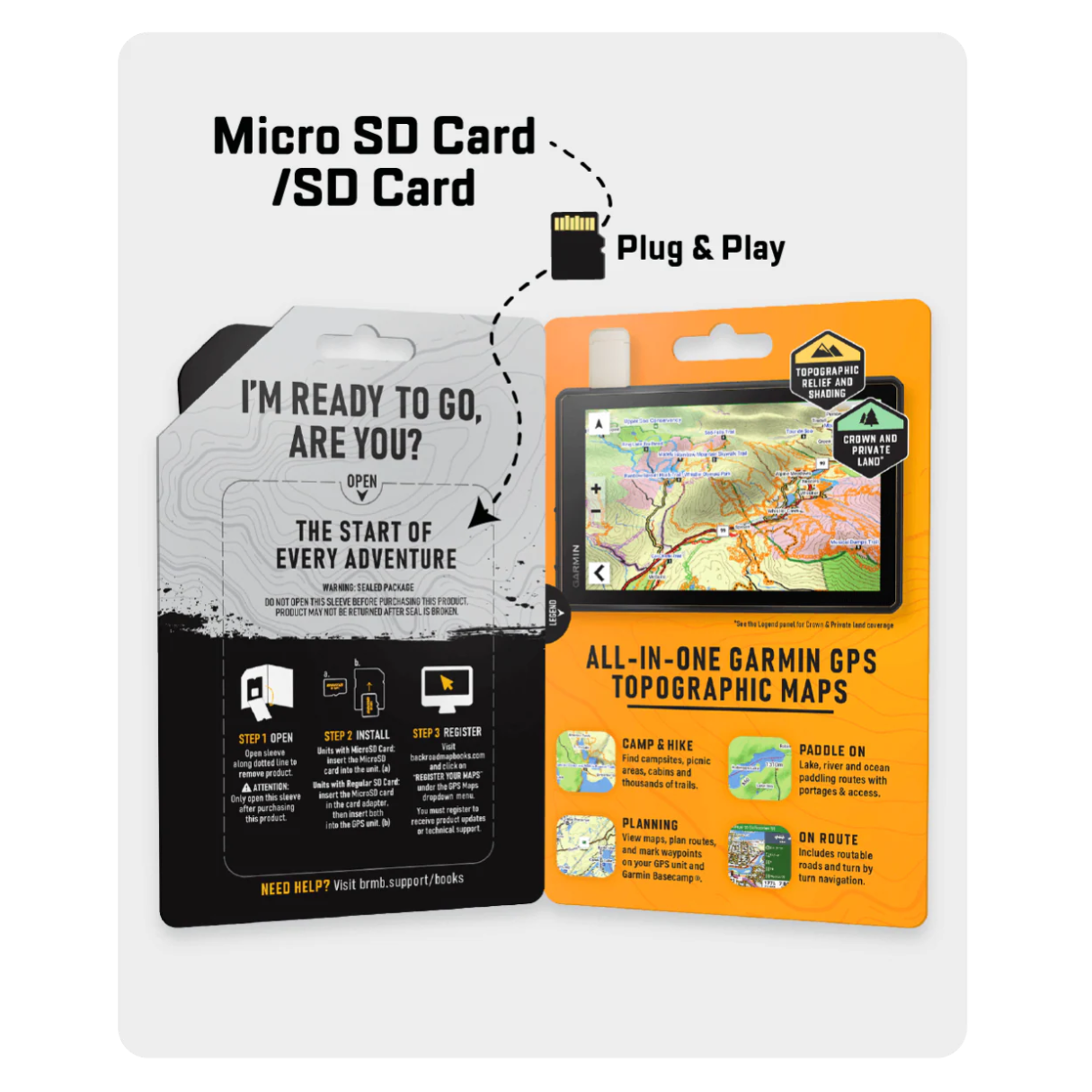 Backroad Maps Western Canada GPS Map