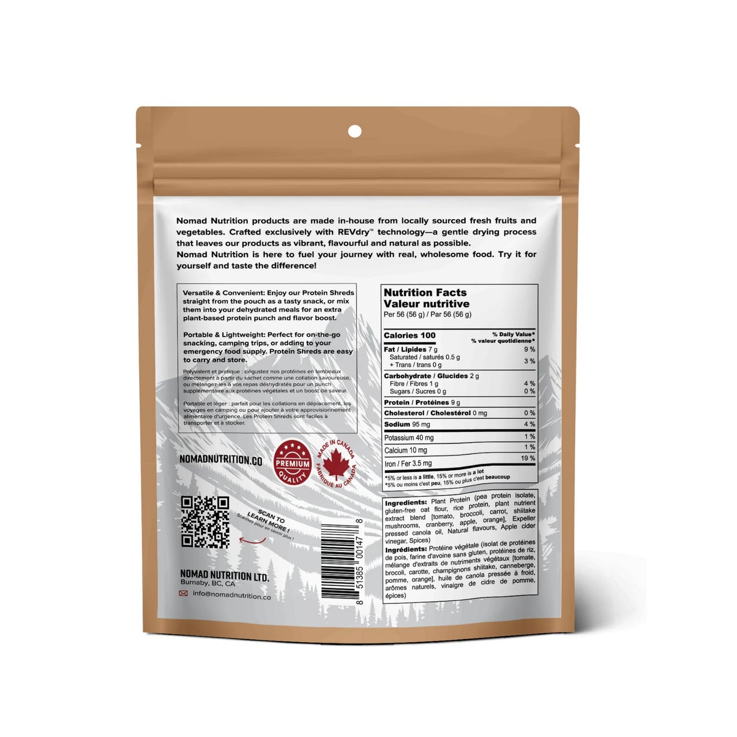 Nomad Nutrition Chick'n Teriyaki with Rice