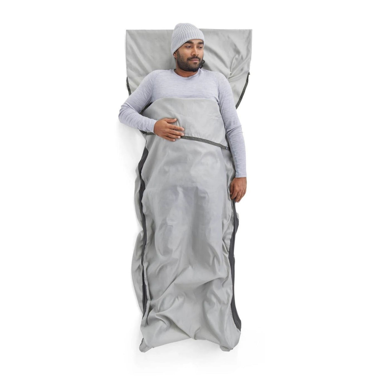 Sea to Summit Silk Blend Sleeping Bag Liner - Rectangular w/ Pillow Sleeve