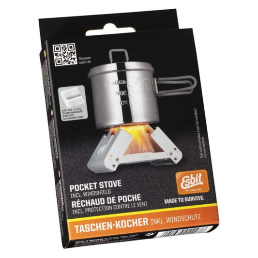 Medium Pocket Stove with Fuel 2 pc X 27g