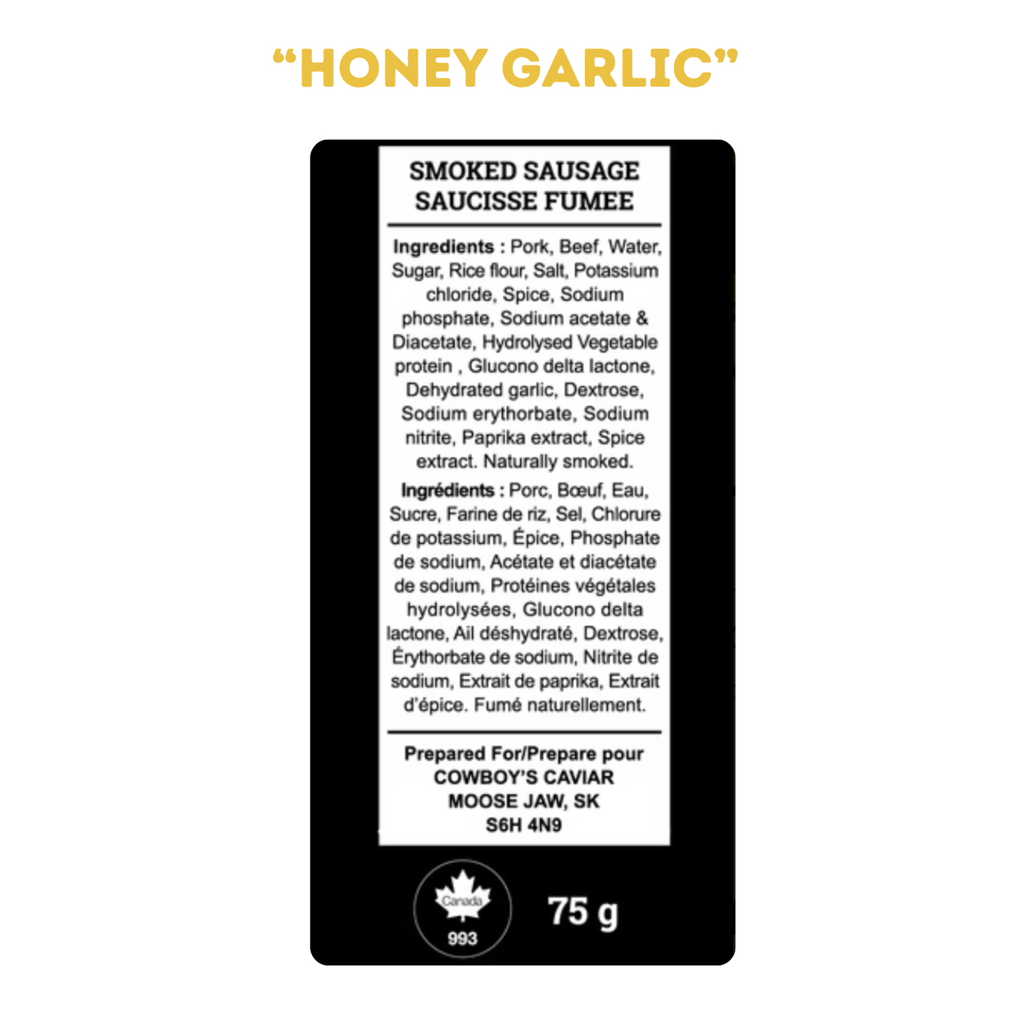 Cowboy's Caviar Mega Stix - 75g