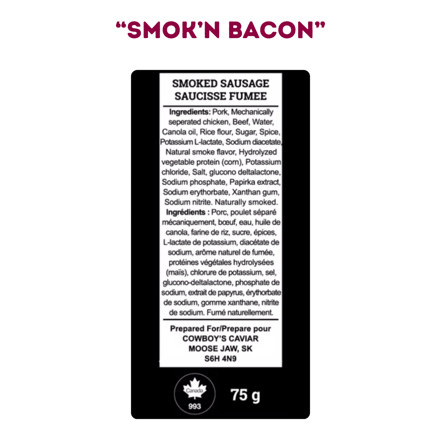 Cowboy's Caviar Mega Stix - 75g