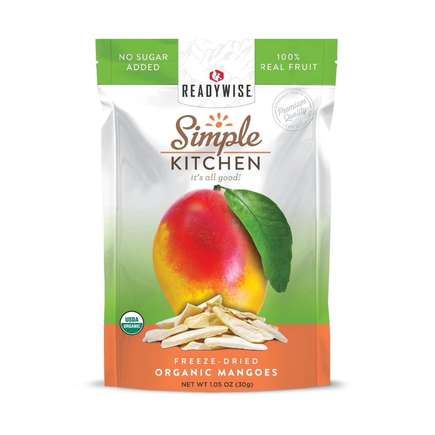 Fruit Lovers Emergency Food Single Pouches - Six Pack