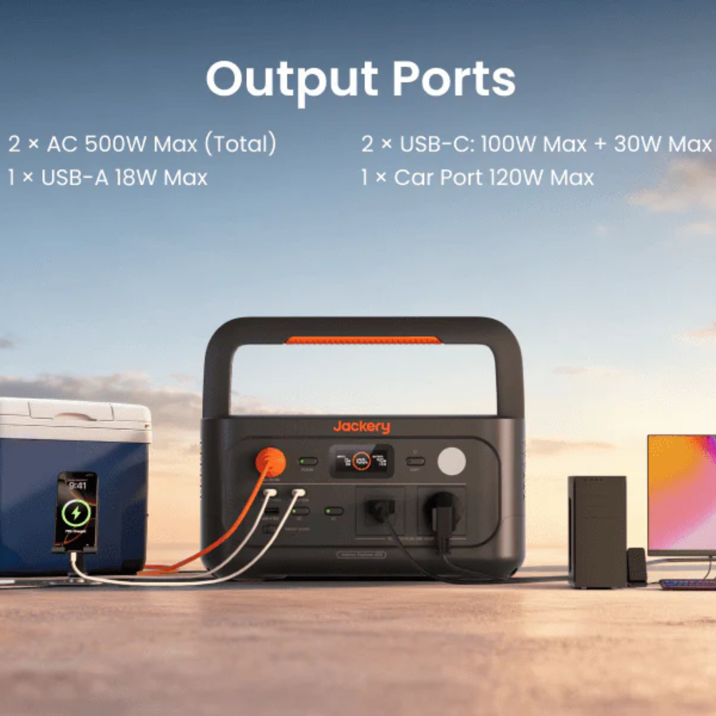 Jackery Explorer 600 v2 Portable Power Station