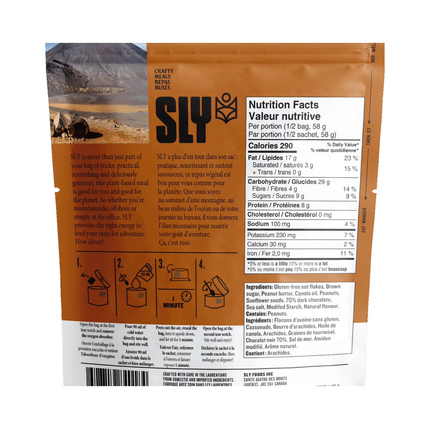 Sly Foods Chocolate & Peanut Granola
