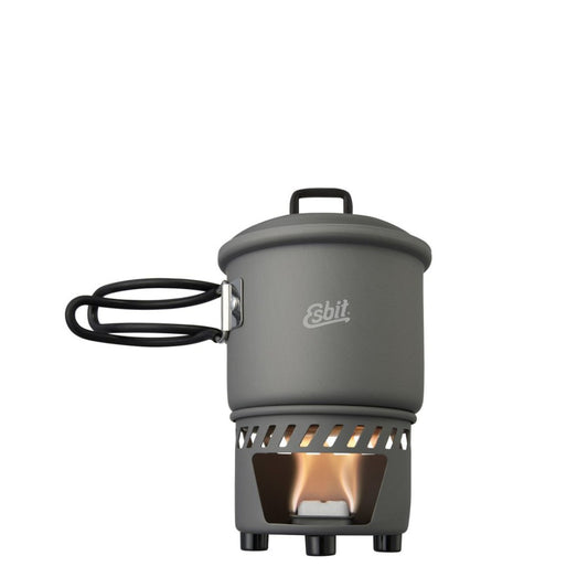 Solid Fuel Stove and Cookset includes Stove and Pot
