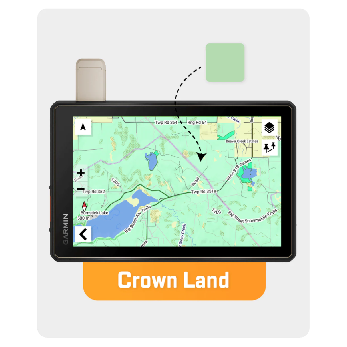 Backroad Maps Western Canada GPS Map