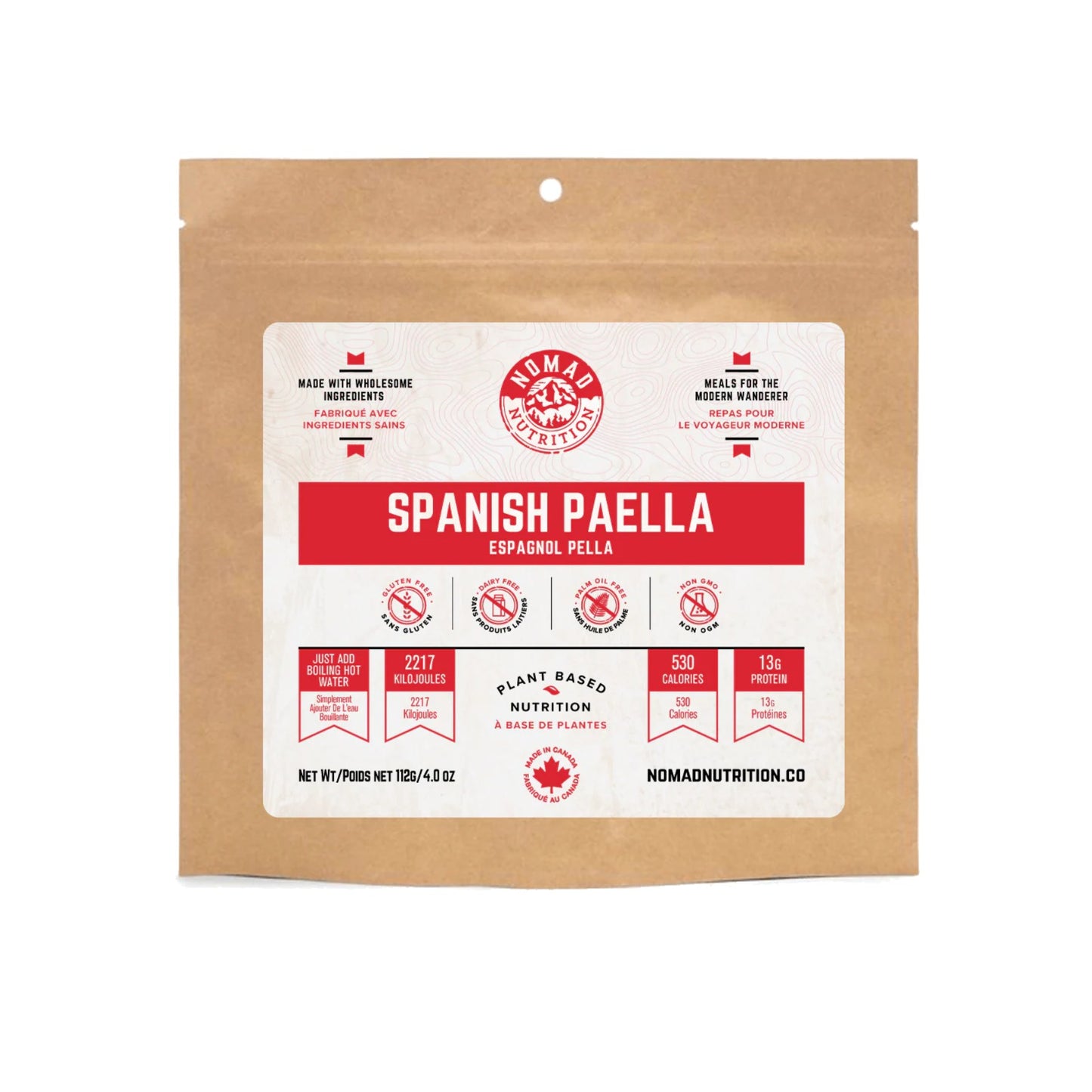 Nomad Nutrition Spanish Paella