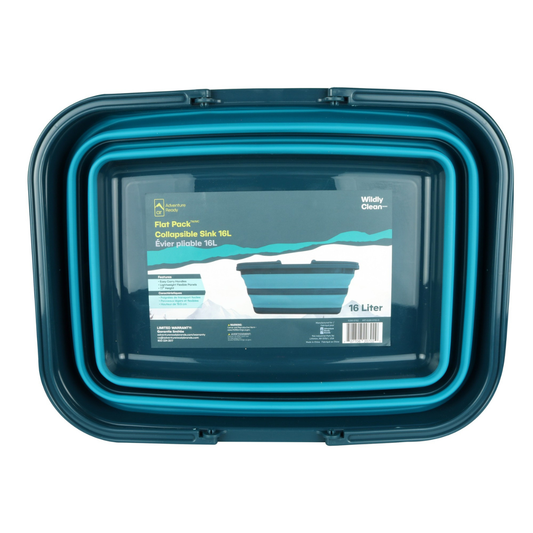 Adventure Ready Flat Pack Sink 16L