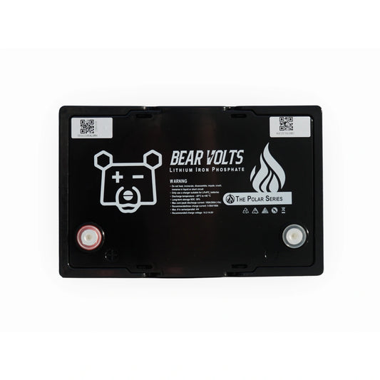 Bear Volts 12V 100 Ah LiFePO₄ Heated Deep Cycle Battery