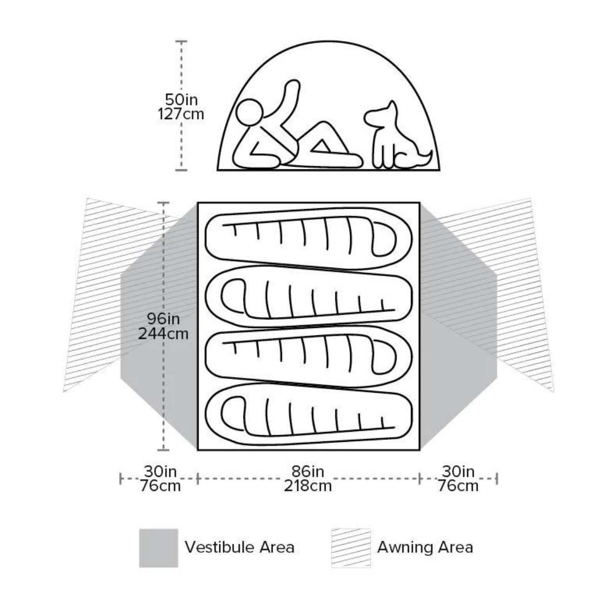 Big Agnes Copper Spur HV UL4 Tent