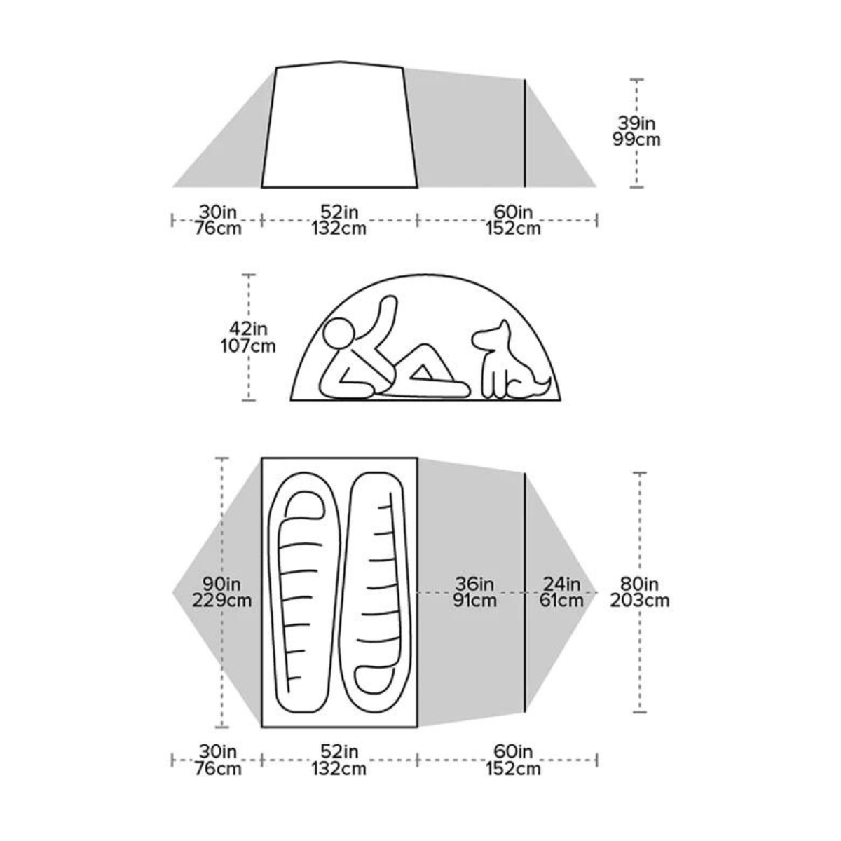 Big Agnes Blacktail 2 Hotel Tent